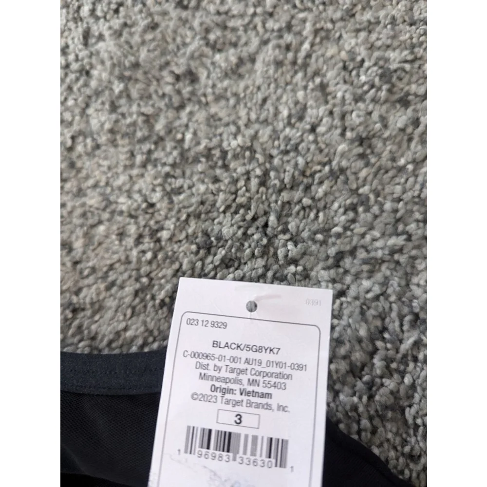 NWT Auden Black Mesh Bralette 3